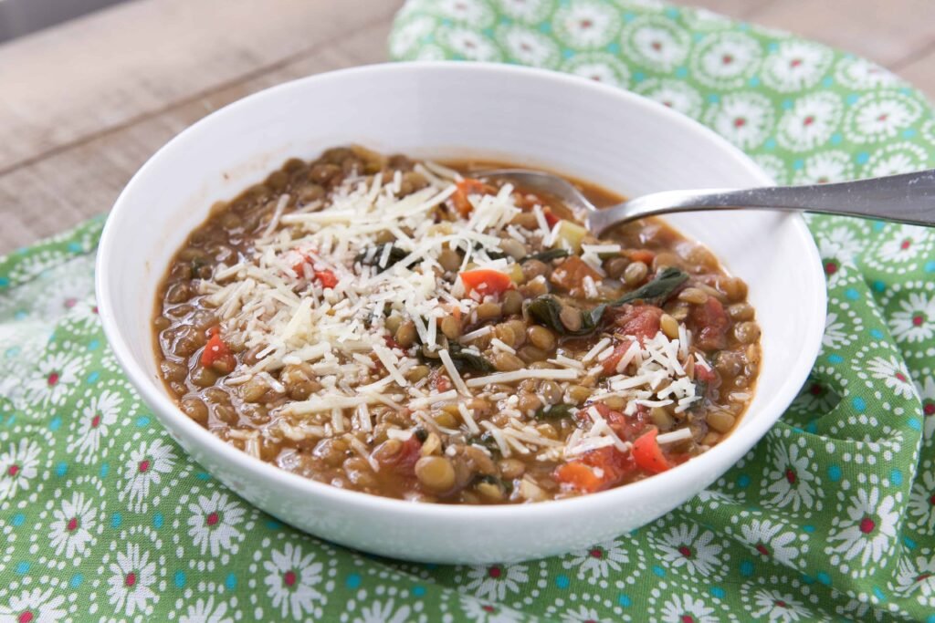 Italian Tomato and Lentil Soup