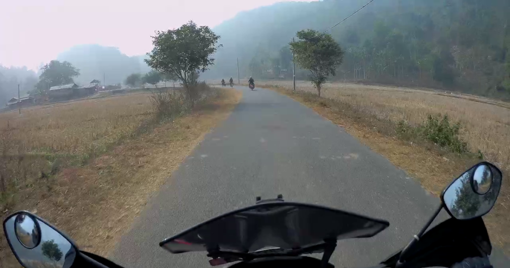 Motorcycle Ride toTegheria Waterfall - Beautiful Place in Assam