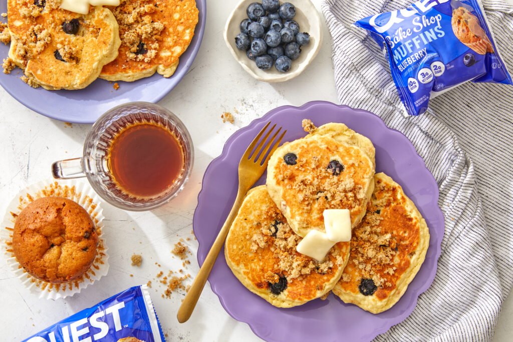 Quest Blueberry Muffin Pancakes Recipe | Quest Blog