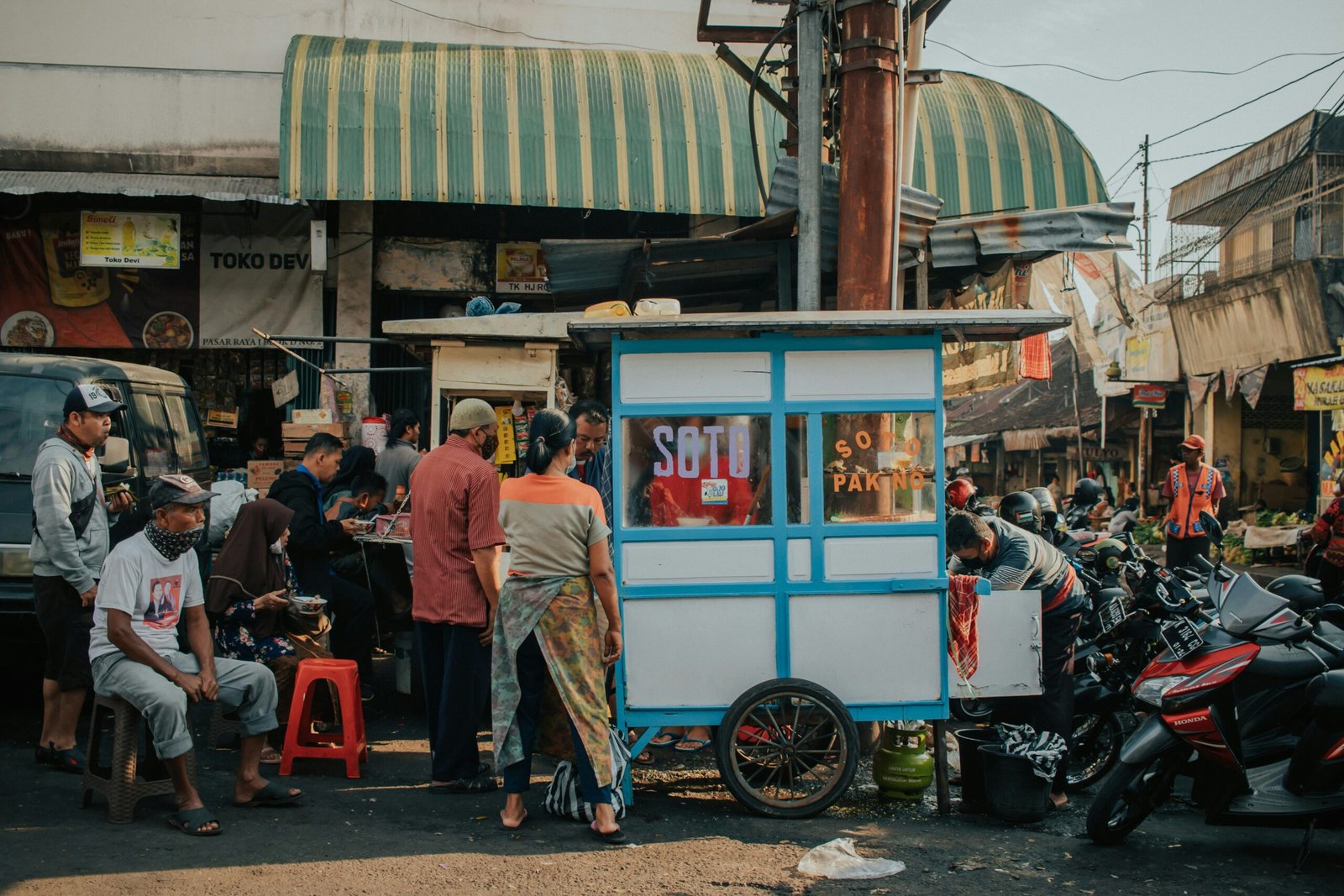 Pasar Tradisional di Indonesia